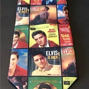 Ralph Marlin Elvis Presley Tie - Multicolor